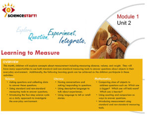 ScienceStart! Curriculum - Learning to Measure
